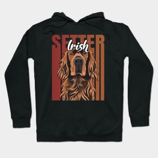 Irish Setter Retro Vibes Hoodie